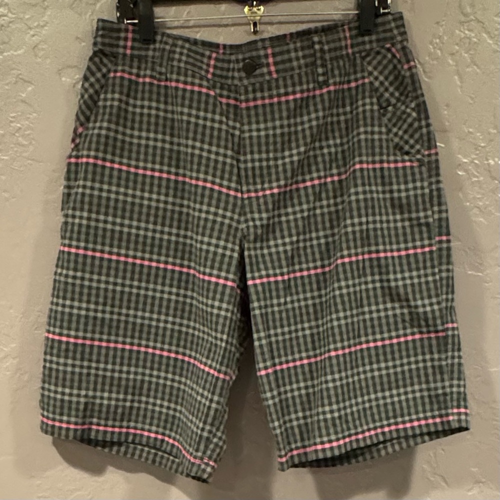 Lululemon Athletica Black, Gray and Pink Shorts - 36